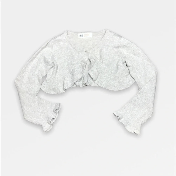 H&M  Cropped Girls Sweater - Picture 1 of 4
